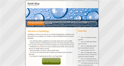 Desktop Screenshot of paddleblogs.com